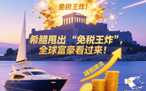 希腊甩出“免税王炸”，全球富豪看过来！