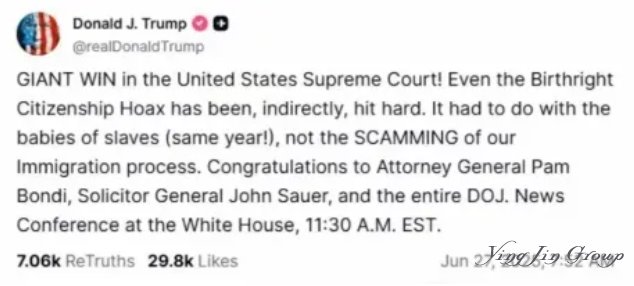 美国出生公民权危矣！