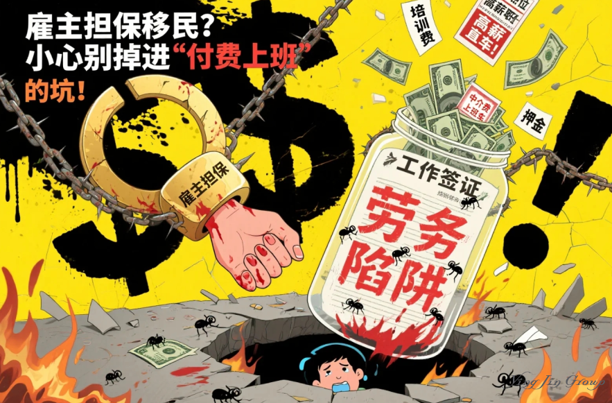 雇主担保移民？小心别掉进“付费上班”的坑！