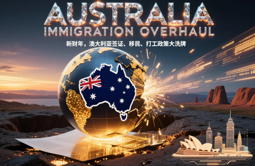 新财年，澳大利亚签证、移民、打工政策大洗牌