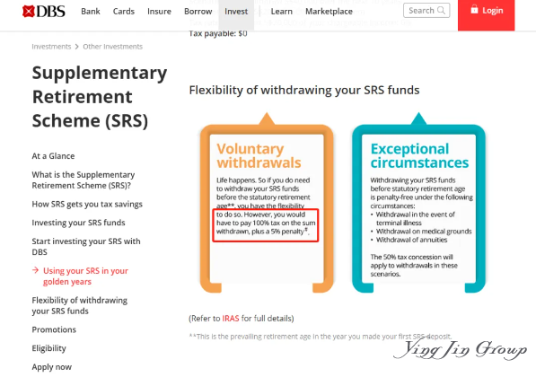 新加坡SRS（Supplementary Retirement Scheme）简介