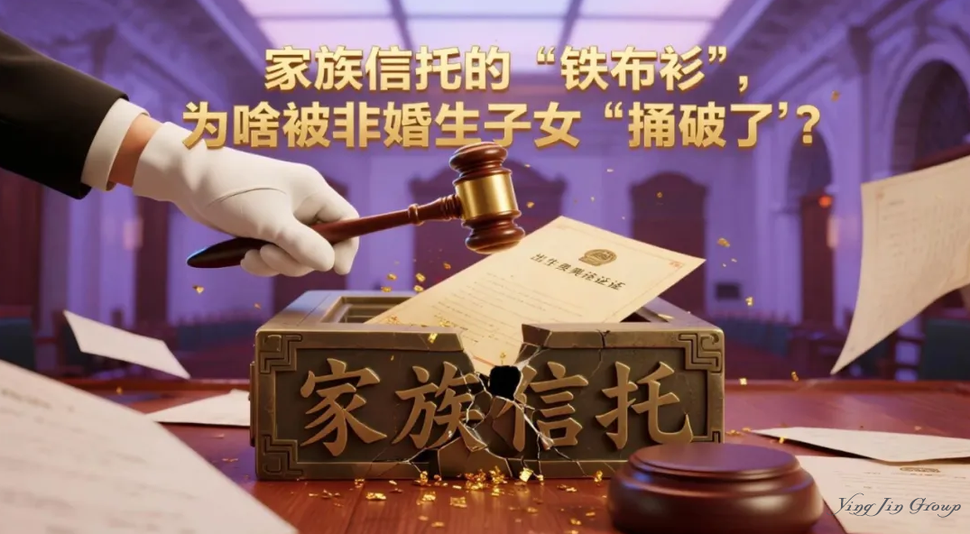 家族信托的“铁布衫”，为啥被非婚生子女“捅破了”？