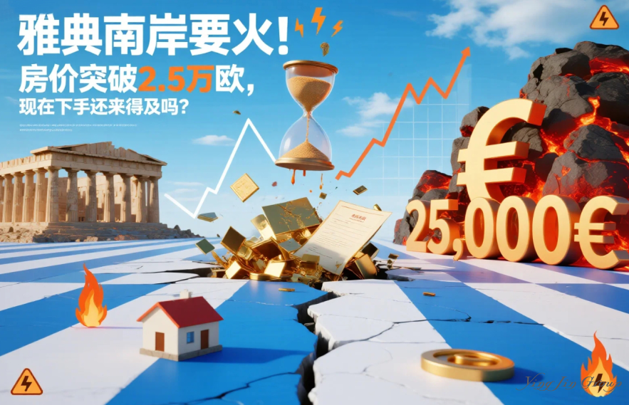 雅典南岸要火！房价突破2.5万欧，现在下手还来得及吗？