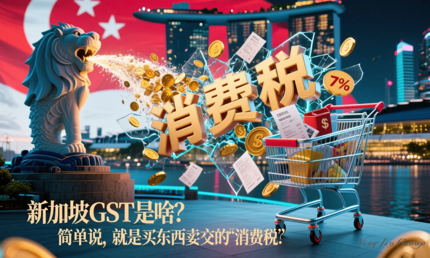 新加坡GST是啥？简单说，就是买东西卖东西要交的“消费税”