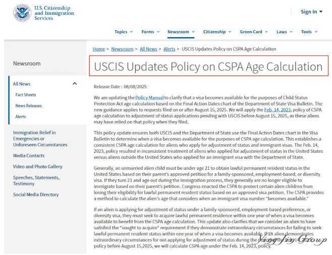 美国移民即将进入地狱模式？锁龄回归表A！