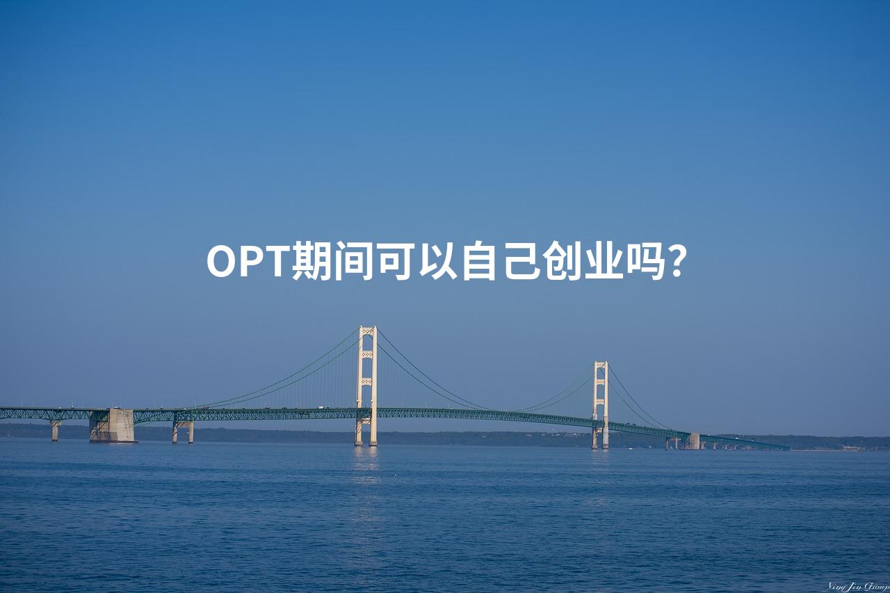 OPT期间可以自己创业吗？