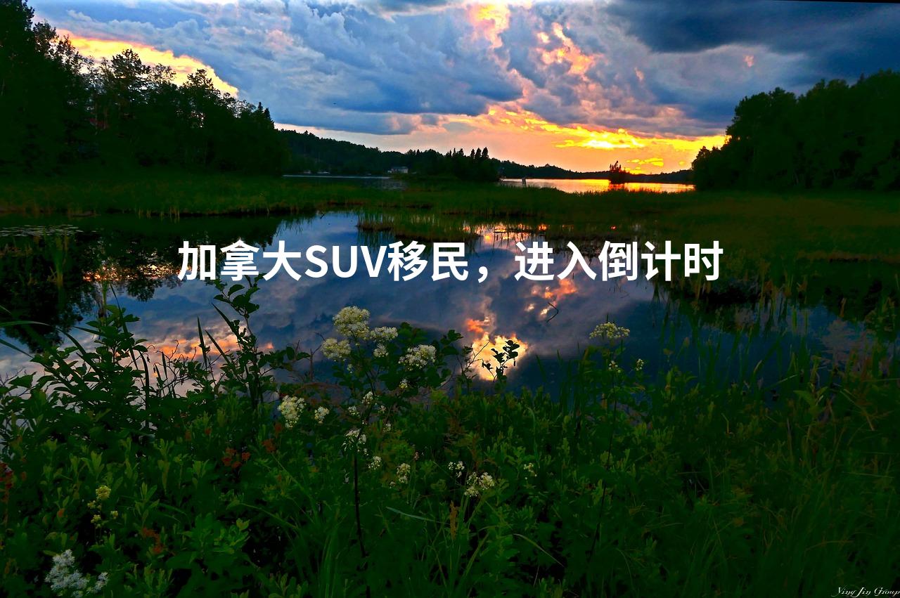 加拿大SUV移民，进入倒计时
