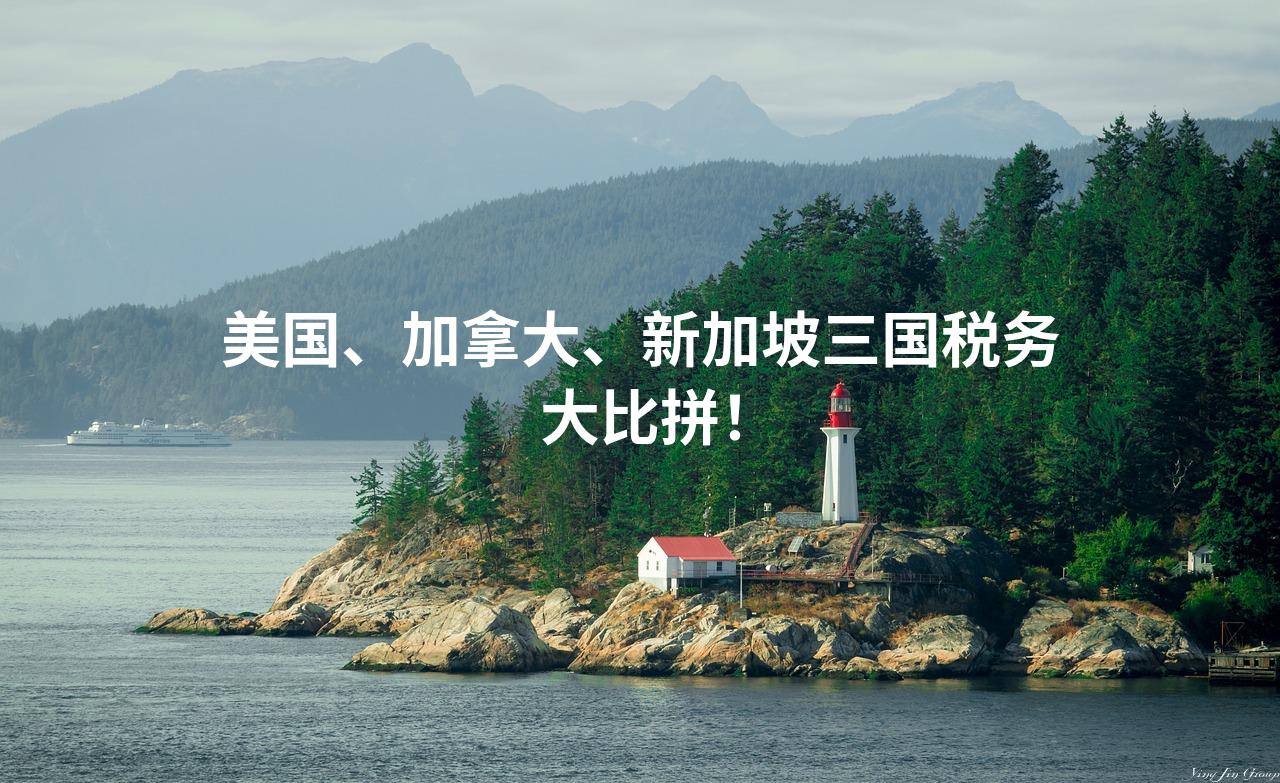 美国、加拿大、新加坡三国税务大比拼！