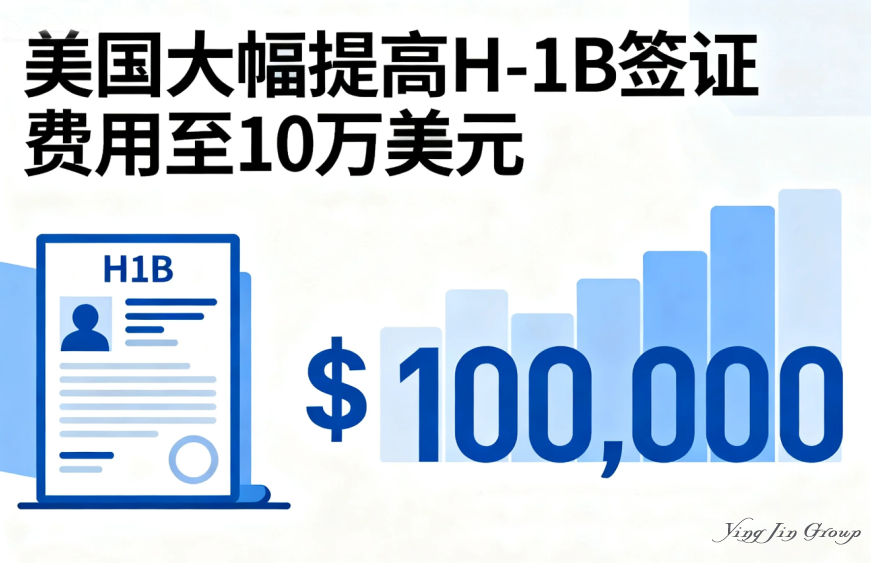 美国大幅提高H-1B签证费用至10万美元