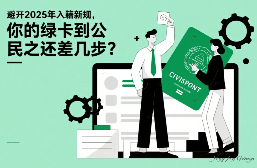 避开2025年入籍新规，你的绿卡到公民之路还差几步？