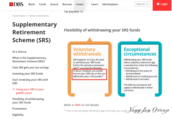 新加坡补充退休计划SRS：税务优惠与资产增值的双重策略