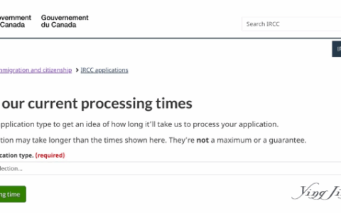 加拿大IRCC更新线上申请处理时间查询工具