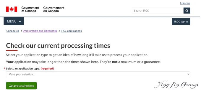 加拿大IRCC更新线上申请处理时间查询工具