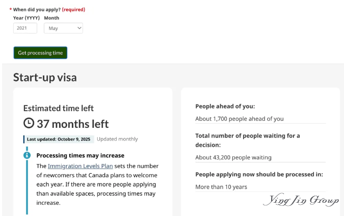 加拿大IRCC更新线上申请处理时间查询工具